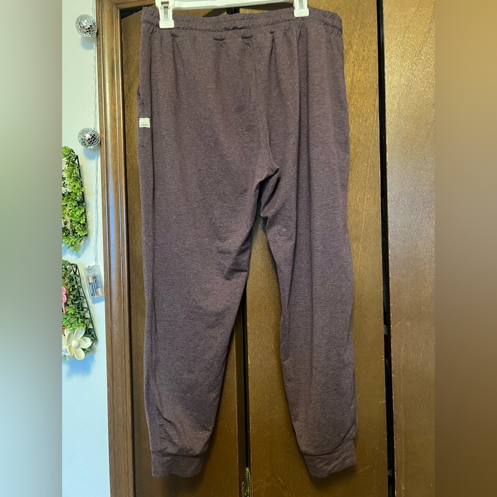 Vuori Dark Purple Joggers - Picture 2 of 4